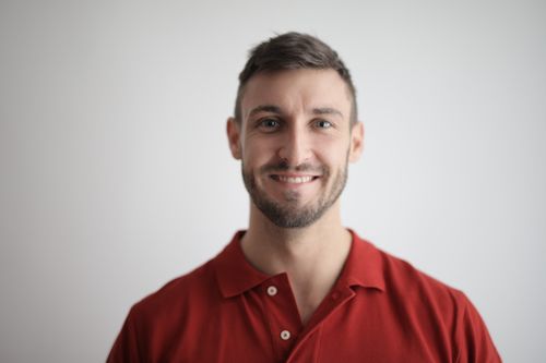 Illustrative stock portrait